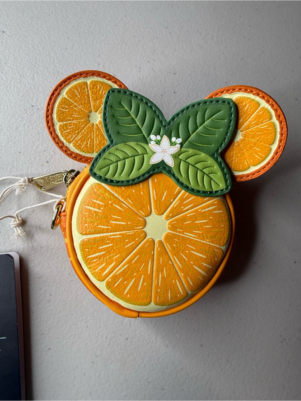 NWT Loungefly Disney Minnie Mouse Orange Scented Coin Purse BoxLunch Exclusive - Picture 3 of 9